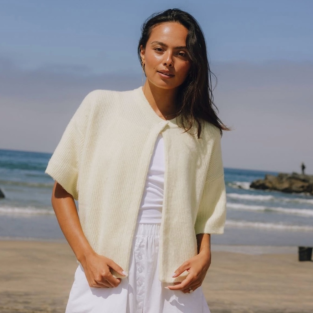 Daily Drills Single Button Cardigan